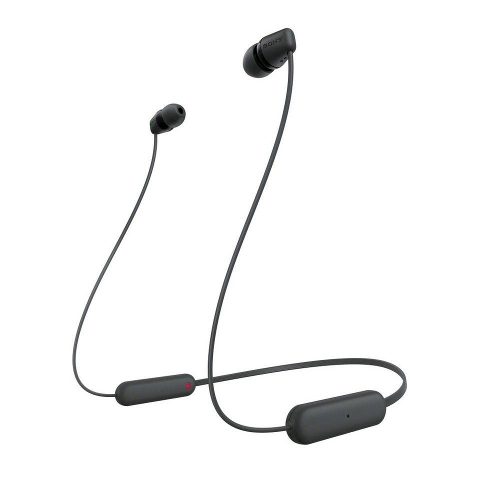 Sony In-Ear Kopfhörer WI-C 100 schwarz In-Ear-Kopfhörer Sony In-Ear Kopfhörer WI-C 100 schwarz In-Ear-Kopfhörer von Sony
