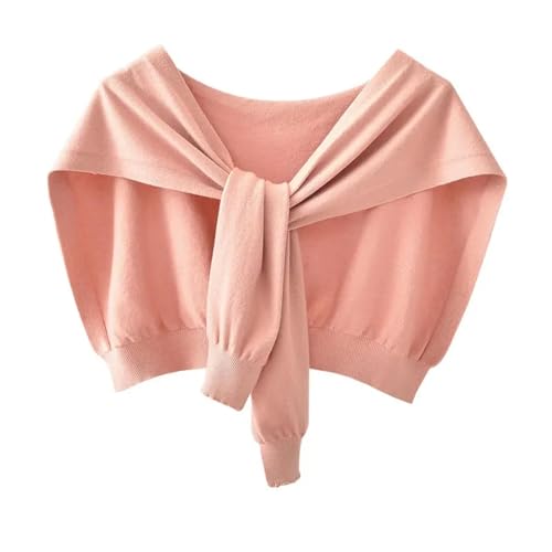 Schals Damen Tücher Halstuch Scarf Wolle Stricken Frauen Schal Verdicken Warm Schal Rosa von Sopodbacker