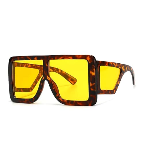 Sonnenbrille Herren Damen Unisex Übergroße Sonnenbrille Damen Quadratische Sonnenbrille Vintage Brillen Sonstiges von Sopodbacker