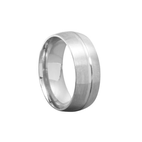 Sopodbacker Ring Ringe Damen Bijouterie Herren Männer Einfache Ring Ringe Hochzeit Party Punk Boho Frauen 10 Silber von Sopodbacker