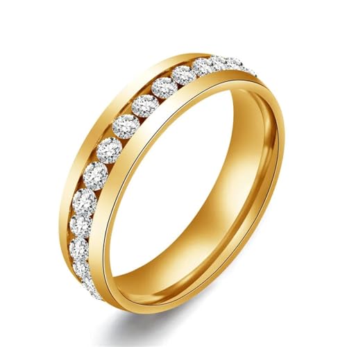 Sopodbacker Ring Ringe Damen Bijouterie Herren Ring Frauen Klassische Hochzeit Boho Punk Männer Verlobung Hochzeit 8 Gold von Sopodbacker