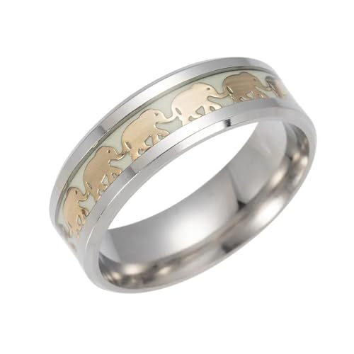 Sopodbacker Ring Ringe Damen Bijouterie Herren Vintage Elefant Party Boho Punk Ringe Männer Frauen Leuchtend Glanz Hochzeit 10 Gold Sopodbacker Ring Ringe Damen Bijouterie Herren Vintage Elefant Party Boho Punk Ringe Männer Frauen Leuchtend Glanz Hochzeit 10 Gold von Sopodbacker