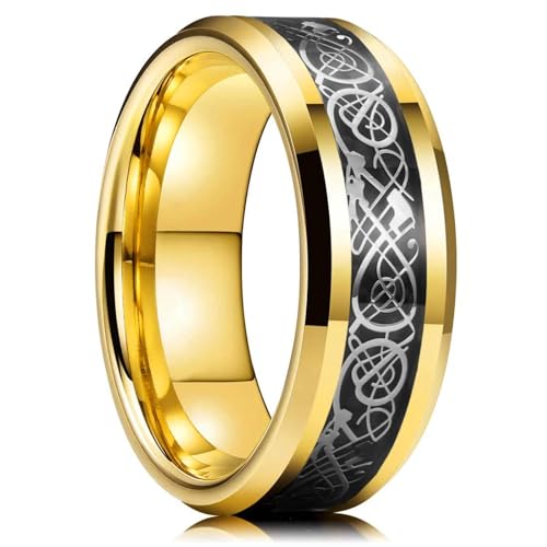 Sopodbacker Rings Ring Ringe Damen Bijouterie Herren 8Mm Schwarzer Ehering Für Männer Lila Ring 8 Stil16 von Sopodbacker