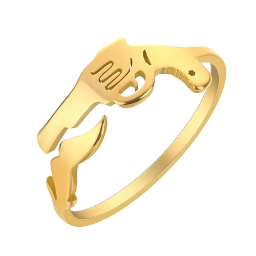 Sopodbacker Rings Ring Ringe Damen Bijouterie Herren Punk Ring Party Hochzeit Gold von Sopodbacker