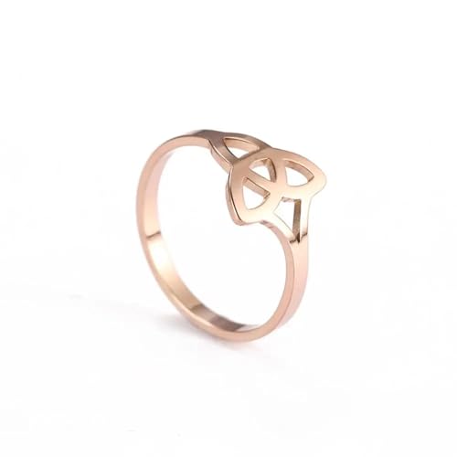 Sopodbacker Rings Ring Ringe Damen Bijouterie Herren Ringe Casual Party Ring Für Damen 10 Rosegoldcolor von Sopodbacker