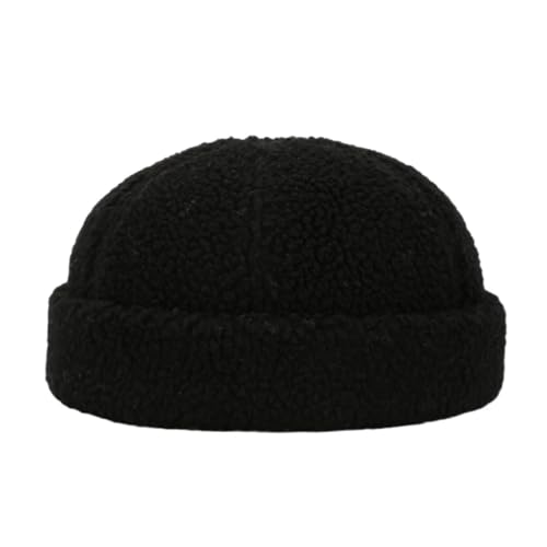 Sopodbacker Strickmützen Hüte Mützen Caps Beanie Hip Hop Hut Stall Schädel Warm Outdoor Winter Foto Requisiten Mützen Schwarz von Sopodbacker