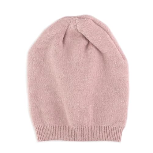 Sopodbacker Strickmützen Hüte Mützen Caps Beanie Mütze Gestrickte Mützen Mütze Einfarbig Slouchy Mützen Mädchen Jungen Baby Warme Outdoor Hüte Rosa von Sopodbacker