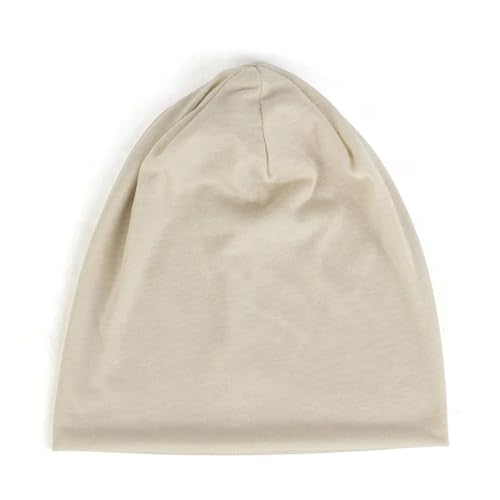 Sopodbacker Strickmützen Hüte Mützen Caps Beanie Mütze Lässige Hüte Für Unisex Frauen Mützen Strickmütze Herbst Weibliche Mütze Mütze Wärmer Haube Beige von Sopodbacker