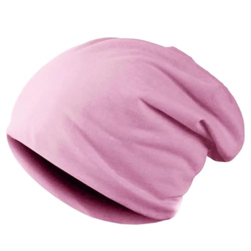 Strickmützen Hüte Mützen Caps Beanie Mütze Frühling Mützen Frauen Männer Unisex Gestrickt Winter Mütze Casual Solide Hip Hop Skullies Mütze Rosa von Sopodbacker