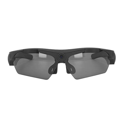 Outdoor Kamera Brille Sonnenbrille Kamera, 1080P Full HD Brillenkamera Videoaufzeichnung Camcorder für Outdoor-aktivitäten, Radfahren, Skifahren(Schwarz) von Sorandy