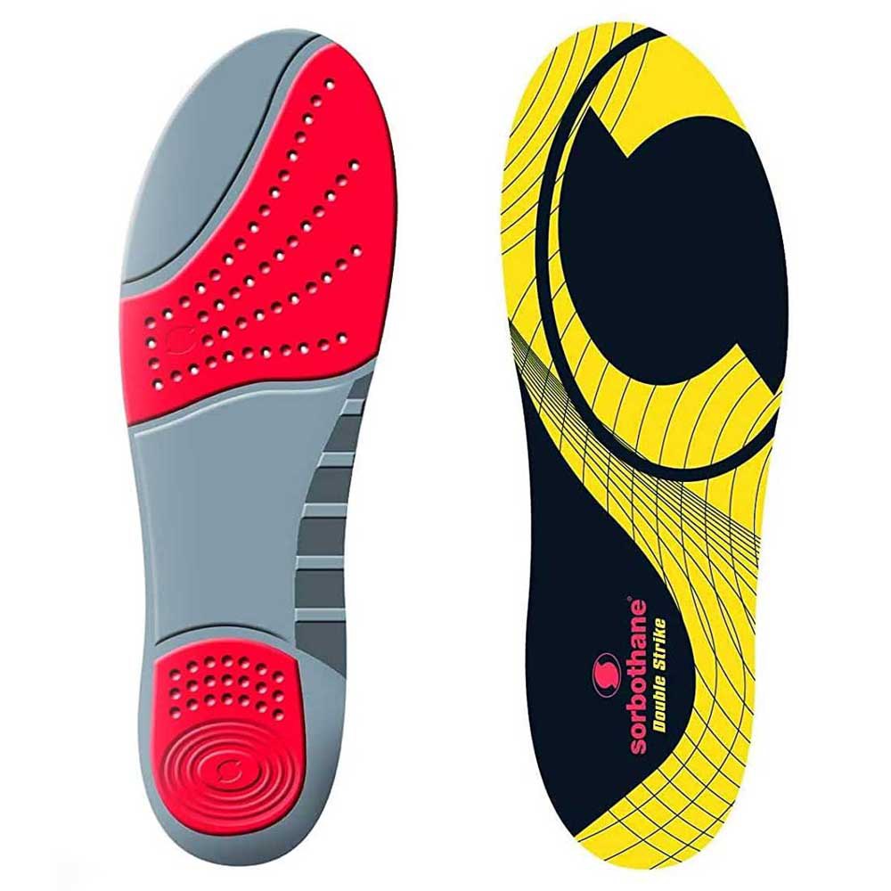 Sorbothane Double Strike Insole Mehrfarbig EU 46-47 Mann von Sorbothane