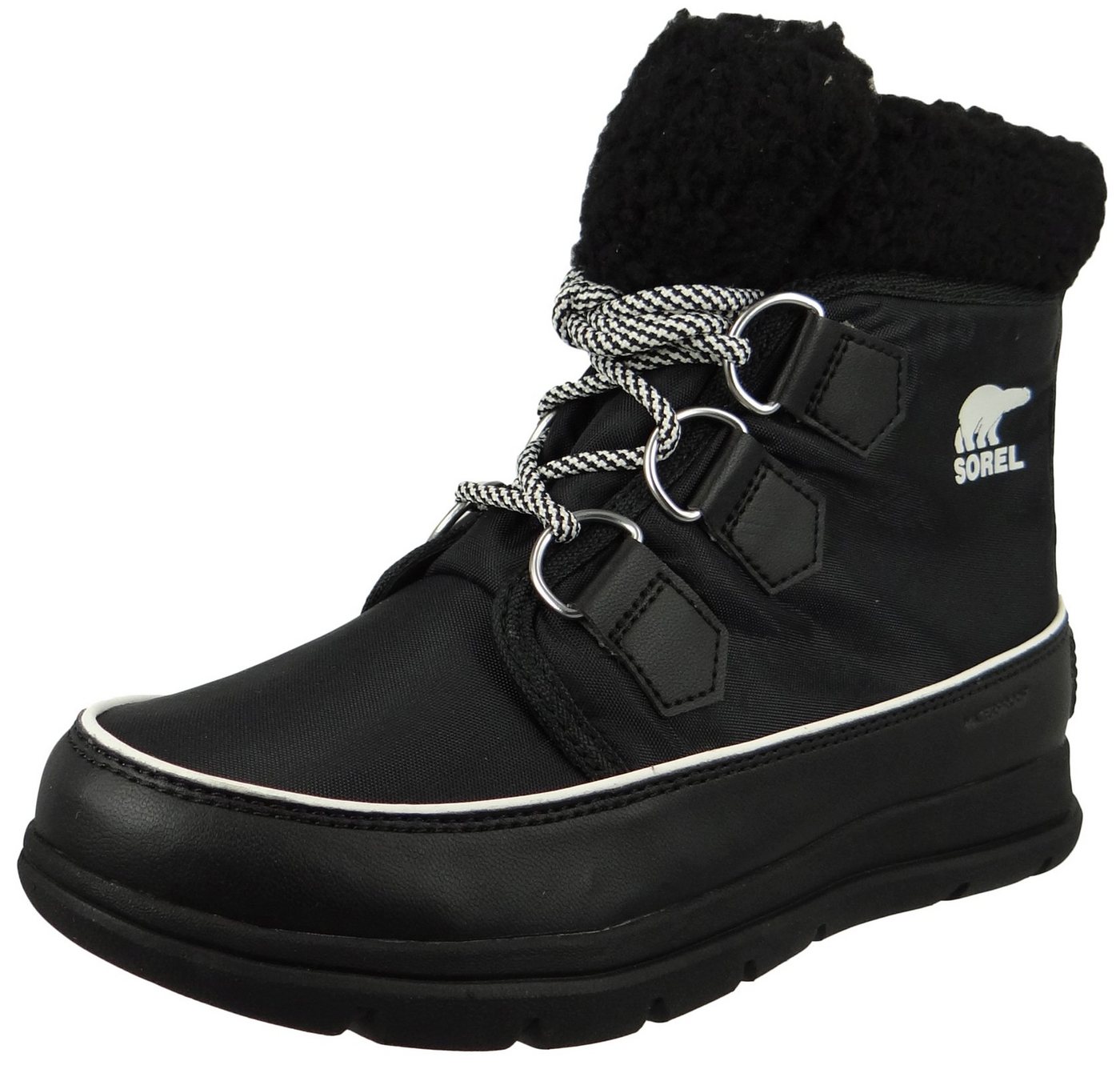 Sorel NL3040-010 Explorer Carnival Black Sea Salt Stiefel Sorel NL3040-010 Explorer Carnival Black Sea Salt Stiefel von Sorel