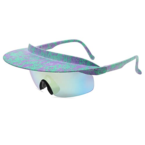 Sonnenbrille mit winddichter Sonnenbrille, Sonnenbrille, Fahrrad-Sonnenbrille, lässt sich an der Sonnenbrille befestigen von Sorrowso