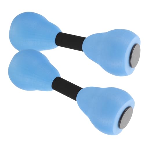 Sosoport 1 Paar Wassersport Kleine Hanteln Für Damen Und Heimfitnessgeräte Verstellbare Bunte Hanteln Wasser- Poolspielzeug Schwimmen Hanteln Flasche Wassergürtel Ballon Blue Eva von Sosoport