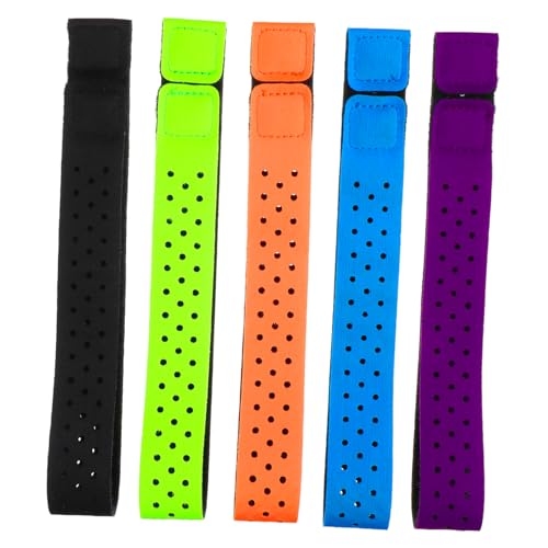 Sosoport 1 Satz 1Set Laufen Pulsmesser Armband Herzfrequenzmesser Brustgurt Herzfrequenz Armband Strap Herzfrequenz Brustgurt Herzfrequenz Gurt Herzfrequenz Monitore Sport Versorgung 5 Stück von Sosoport