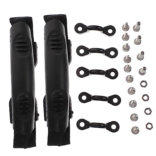 Sosoport 1 Satz Kajak-seilschnalle Seilschnalle Zum Kajakfahren Kajak-befestigungsschnalle Stabile Seilschnalle Outdoor-seilschnalle Boot Seilschnalle Kajak Reparaturset Black Plastik von Sosoport