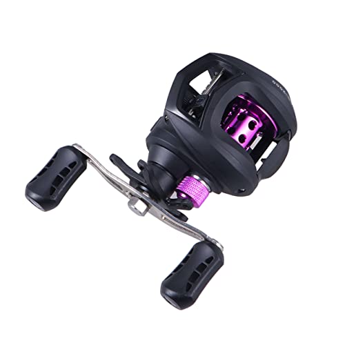 Sosoport 1Stk Angelausrüstung eisangeln plastikenten Ultraleicht freilaufrolle Angeln Fishing Tackle plasure Fishing Reel Angelwerkzeug 12+1 Angelrolle Rad für Fischereifahrzeuge Black von Sosoport