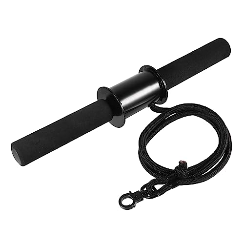 Sosoport 1stk Jack Handstütze Handgriff-verstärkung Griffe Unterarm Handgreifer Trainieren Handschuhe Handstärkungsgriff Trainer Handgelenksgewichte Trainingsgeräte Finger Stahl Black von Sosoport