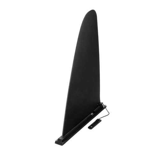 Sosoport 2 Stück Schrauben für Surfbrettflosse Stand-Up-Paddle-Board Fahrradträger für Surfbretter Aqua Planke paddelboard Paddleboard Paddelflosse Paddelwasserstabilisator Plastik Black von Sosoport