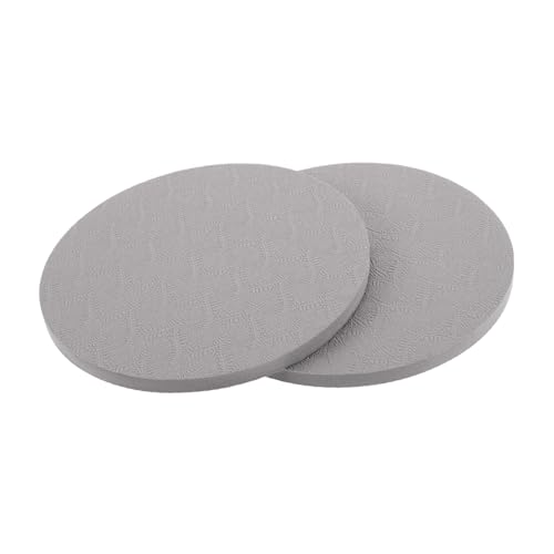 Sosoport 2St Ellenbogen- und Kniepolster-Yogamatte Yogazubehör Übungsgeräte Balance-Pad Fitness-Pads Yoga-Kniematte kniende Gymnastikmatte Knieschützer Kniekissen Übungspad TPE Grey von Sosoport