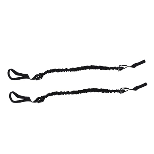 Sosoport 2st Elastisches Seil Für Bauch Räder Griffe Kabel Fitness-heimband Fitness-trainingsband Fitness-bauchgurte Bar Trainer Heimtrainingsband Stretchbänder Trainieren Black Emulsion von Sosoport