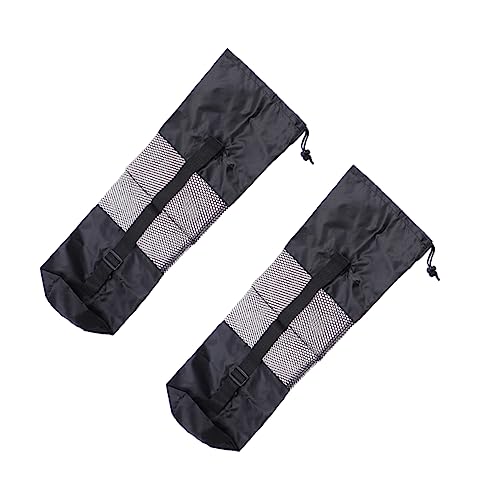 Sosoport 2st Fitness-träger Trainieren Tragegurte Für Yogamatten Turnhandtuch Lagerregal Für Yogamatten Yoga-kit Yogamatte Mit Gurt Aufbewahrungskorb Für Yogamatten Joga Für Frauen Black von Sosoport