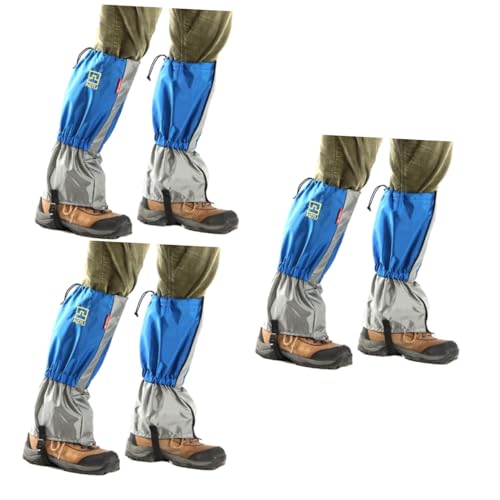 Sosoport 3st Gamaschen Für Männer Unsere Türgamaschen Schneegamaschen Gamaschen Wandern Schuh Gamaschen Beinmanschetten Für Wandergamaschen wasserdichte Überschuhe Für Herren Draussen Blue von Sosoport