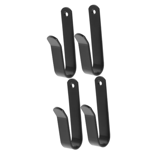 Sosoport 4 Sets Skihalter Surfbrett Wandhalter Stahl Wandhaken Surfbrett Wandregal Skateboard Wandhaken Surfbrett Wandhalterung Surfbrett Haken Skateboard Aufbewahrung Wandhalter von Sosoport