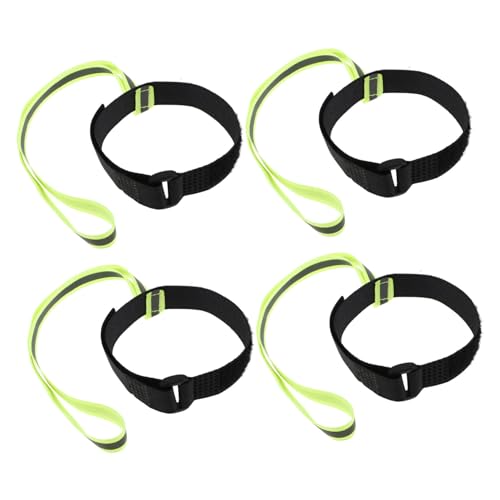 Sosoport 4 Stück Skihandschuh-Armband Skihandschuh-leinenhalter Handschuhe Leine Skihandschuh-handgelenkleine Skihandschuhe Seil Fäustlingsriemen Elastische Handschuhhalter Nylon von Sosoport