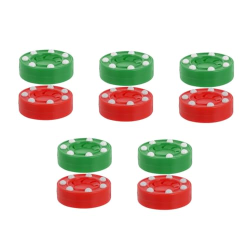 Sosoport 5 Sätze Tintenroller Puck Für Hockeyspiele Eisrennen Puck Klassische Pucks Hockeyzubehör Eiswürfel Aus Kunststoff Pucks Üben Wiederverwendbarer Eispuck Sport Hockey Pp 2 Stück * 5 von Sosoport