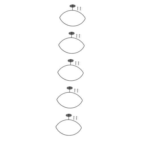 Sosoport 5 Stück Fußball Aufbewahrungsregal Basketballkorb Show Rack Rugby Halter Rugby Raumdekoration Fußballständer Rugby Schlafzimmer Dekoration Rugby Wandhalterung Fußballregal von Sosoport