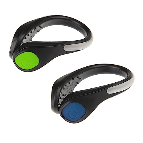 Sosoport 6 STK Clips für Nachtfahrwerke geldschrank schlüsselsafe joggingleine Cycling LED-Jogging-Licht geführtes Nachtfahrwerk armschlinge nützliche Schuh-Nachtclips Schuhlichtclips von Sosoport