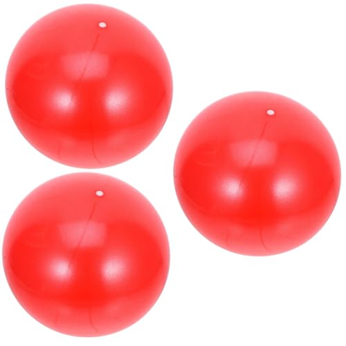 Sosoport 6 STK Pilates-Gymnastikball Trainingsball Fitnessball Kleiner Yogaball Körperlicher Ball Trainingsbälle Pilatesbälle Mini-Gymnastikball Balanceball Kleiner Gymnastikball PVC Rot von Sosoport