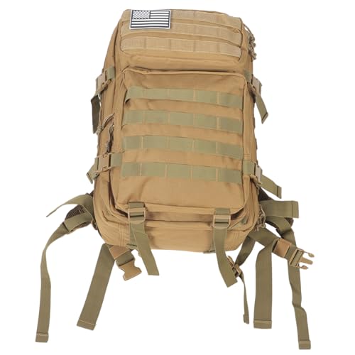 Sosoport Camouflage Taktischer Rucksack 900D Oxford Material Wasserdicht Outdoor Wanderrucksack Für Camping Trekking Und Freizeitaktivitäten Farbe Ideal Für Equipment Und von Sosoport