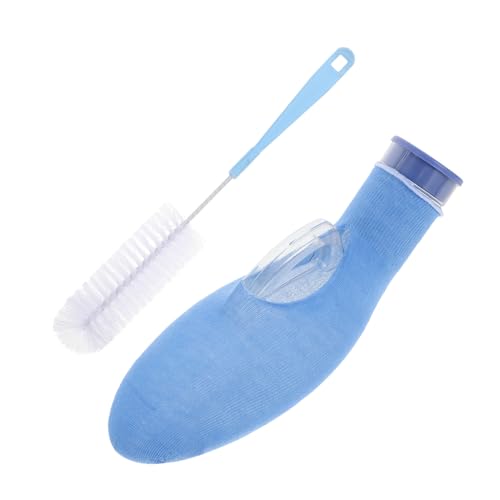 Sosoport Noturinal Für Fahrzeuge Pinkelflasche Für Kleinkinder Outdoor-PIPI-Flasche Pflegeversorgung Noturinal Für Ältere Menschen Urinal Für Männer Ältere PIPI-Flasche Blue PVC von Sosoport