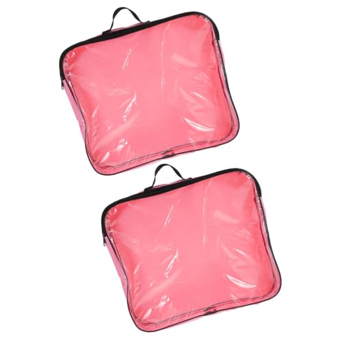 Sosoport Rollschuh-Tasche 2 Stück Schlittschuh-Tasche Mit Griff Atmungsaktives Oxford-Stoff Eislaufschuhe Aufbewahrungsbehälter Rollschuh-Zubehör Transparente Tasche Rosa Sosoport Rollschuh-Tasche 2 Stück Schlittschuh-Tasche Mit Griff Atmungsaktives Oxford-Stoff Eislaufschuhe Aufbewahrungsbehälter Rollschuh-Zubehör Transparente Tasche Rosa von Sosoport