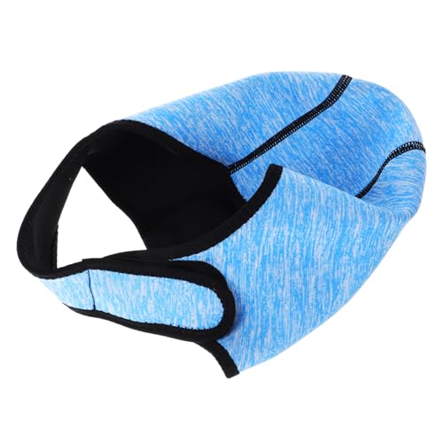 Sosoport Tauchkappe Schwimmen Warm Halten Badekappe Für Damen Badekappen Taucherhaube Badekappe Für Männer Schwimmhut Sonnenschutzabdeckung Warm Haltende Bademütze Sky-Blue Neopren von Sosoport