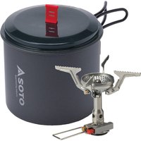 Soto Amicus Piezo Gaskocher/New River Kochtopf Soto Amicus Piezo Gaskocher/New River Kochtopf von Soto