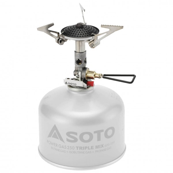 Soto - Micro Regulator Stove - Gaskocher Gr 5,2 x 5,2 x 8,1 cm grau von Soto