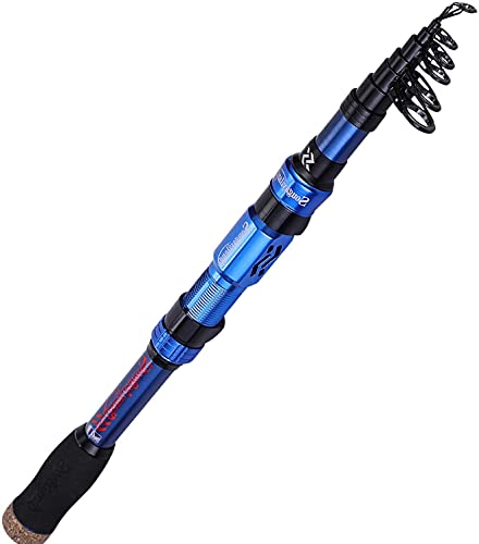 Leapiture 6.9ft Complete Fishing Combo Telescopic Fishing Rod Reel