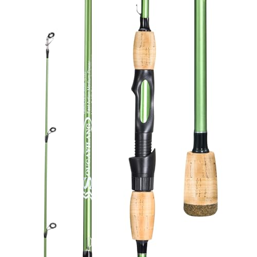 Sougayilang Angelruten,24 Tonnen Kohlefaser Spinnrute & Casting Rod Edelstahl Führungen,Leichte Baitcasting Rute - Zwei Stücke-Spinnen- 1,8M Sougayilang Angelruten,24 Tonnen Kohlefaser Spinnrute & Casting Rod Edelstahl Führungen,Leichte Baitcasting Rute - Zwei Stücke-Spinnen- 1,8M von Sougayilang