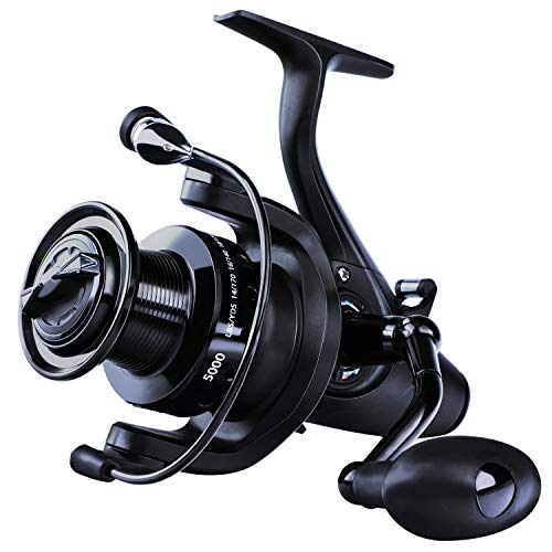 Sougayilang Karpfenrolle Ultra Smooth Powerful Spinning Angelrolle 28LBS Drag Power 12 + 1BB Metallkörper Spinnrollen für das Salzwasser- und Süßwasserfischen-6000 Sougayilang Karpfenrolle Ultra Smooth Powerful Spinning Angelrolle 28LBS Drag Power 12 + 1BB Metallkörper Spinnrollen für das Salzwasser- und Süßwasserfischen-6000 von Sougayilang
