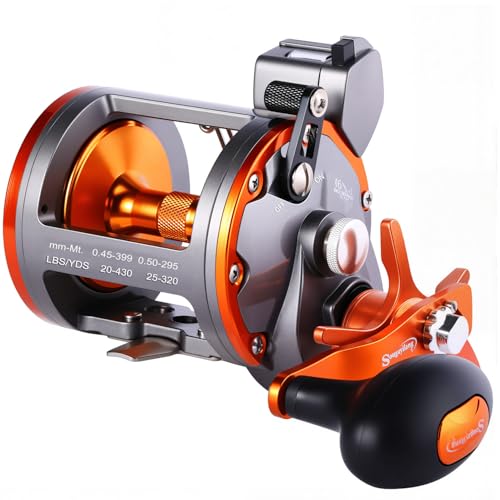 Sougayilang Schnurzähler Schlepprolle Herkömmliche Wasserwaage Windfischen Rolle Thunder LS II 3000R - Rechtshänder Sougayilang Schnurzähler Schlepprolle Herkömmliche Wasserwaage Windfischen Rolle Thunder LS II 3000R - Rechtshänder von Sougayilang