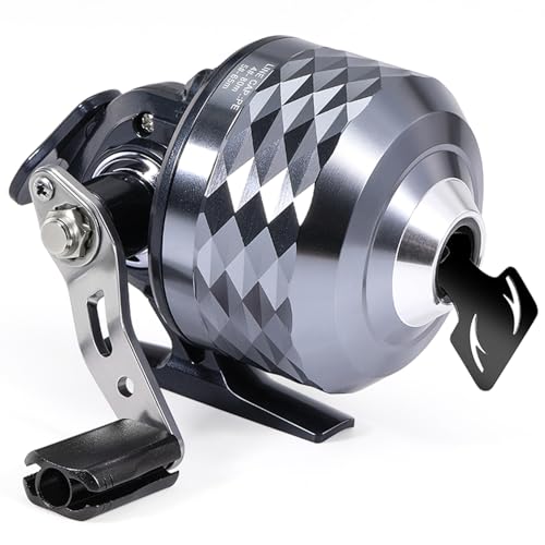 Sougayilang Spincast Angelrolle, Linkshänder/Rechtshänder Retrieve Angelrolle, langlebige Vollmetallgetriebe mit hoher Leistung PE Angelschnur, 3.9:1 High Speed Gear Ratio Spincast Rolle-S Sougayilang Spincast Angelrolle, Linkshänder/Rechtshänder Retrieve Angelrolle, langlebige Vollmetallgetriebe mit hoher Leistung PE Angelschnur, 3.9:1 High Speed Gear Ratio Spincast Rolle-S von Sougayilang