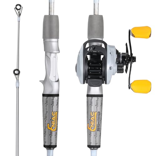 Sougayilang Spinning& Casting Angelrutenkombinationen mit Graphit, 2 Rohlinge, Angelrolle zum Barschangeln-Casting -1,8M- Rechtshänder Sougayilang Spinning& Casting Angelrutenkombinationen mit Graphit, 2 Rohlinge, Angelrolle zum Barschangeln-Casting -1,8M- Rechtshänder von Sougayilang