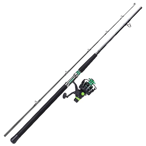 Sougayilang Wels Rod und Reel Combo Bootsrute Set, Hochwertige Kohlenstofffaser 2.18m Boot Angelrute, Glatte langlebige Karpfen Angelrolle, Geeignet für Sea Fishing Capture Riesenfische Sougayilang Wels Rod und Reel Combo Bootsrute Set, Hochwertige Kohlenstofffaser 2.18m Boot Angelrute, Glatte langlebige Karpfen Angelrolle, Geeignet für Sea Fishing Capture Riesenfische von Sougayilang