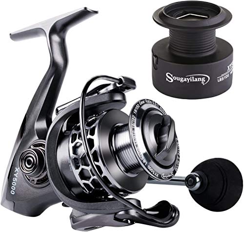 Sougayilang XY2000 Angelrolle, 13 + 1 BB, leicht, sehr glatt, Aluminium, mit -Graphitspule Sougayilang XY2000 Angelrolle, 13 + 1 BB, leicht, sehr glatt, Aluminium, mit -Graphitspule von Sougayilang
