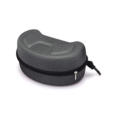SouiWuzi Skibrillen-Etui, Sonnenbrillen-Etui, Harte Schutzbrille, Brillen-Brillen-Box mit Reißverschluss-Haken, Eva-Schnee-Snowboard-Skibrille, Sonnenbrille, Reißverschluss-Hartbox SouiWuzi Skibrillen-Etui, Sonnenbrillen-Etui, Harte Schutzbrille, Brillen-Brillen-Box mit Reißverschluss-Haken, Eva-Schnee-Snowboard-Skibrille, Sonnenbrille, Reißverschluss-Hartbox von SouiWuzi
