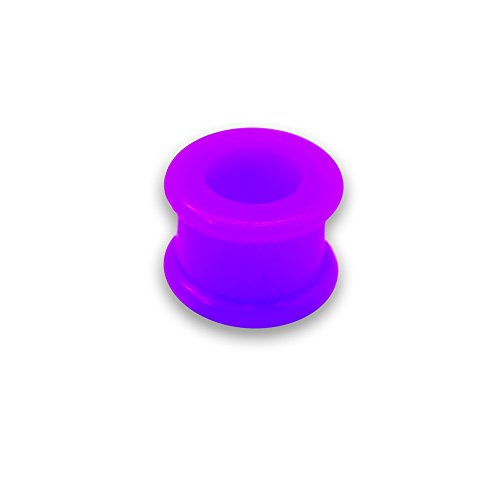 Soul-Cats 1 Flesh Tunnel Silikon Double Flared Stern Neon Ear Tube, Größe: 26 mm, Farbe: lila Soul-Cats 1 Flesh Tunnel Silikon Double Flared Stern Neon Ear Tube, Größe: 26 mm, Farbe: lila von Soul-Cats
