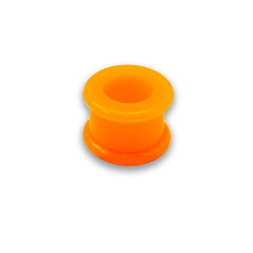 Soul-Cats 1 Flesh Tunnel Silikon Double Flared Stern Neon Ear Tube, Größe: 26 mm, Farbe: orange Soul-Cats 1 Flesh Tunnel Silikon Double Flared Stern Neon Ear Tube, Größe: 26 mm, Farbe: orange von Soul-Cats